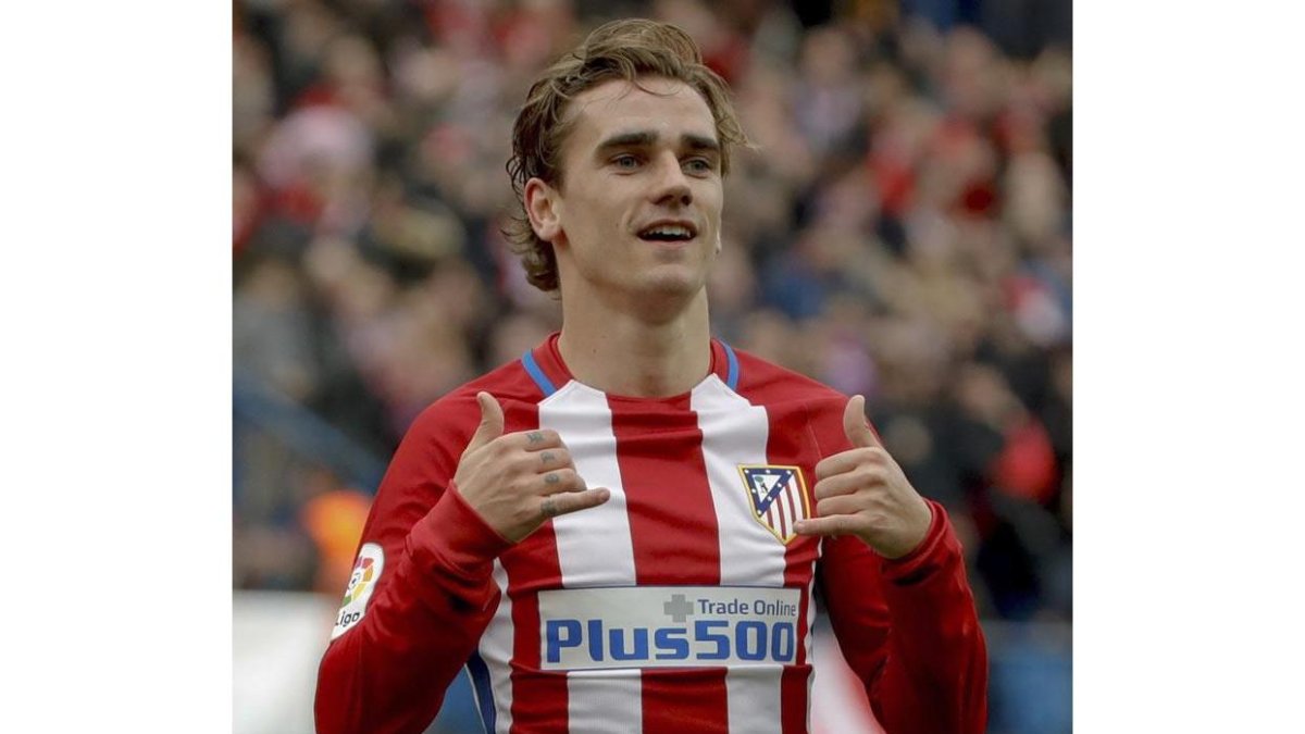 Antoine Griezmann fue el autor de dos de los goles del Atlético.
