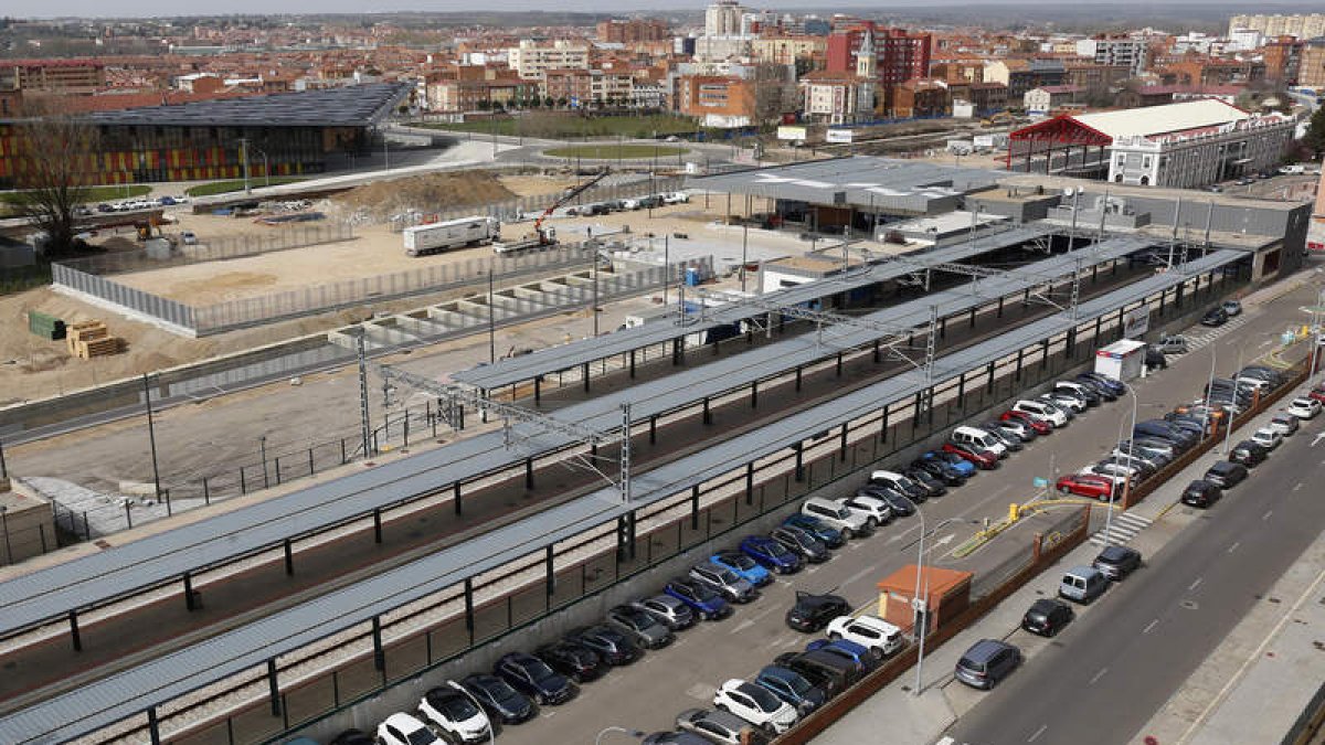 Vista cenital de la zona que ahora propone reformar el candidato del PSOE. RAMIRO