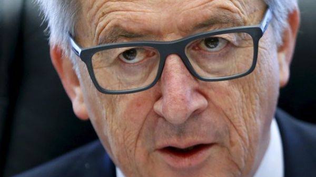 El presidente de la Comisión Europea Jean-Claude Juncker en una reunión en Bruselas.