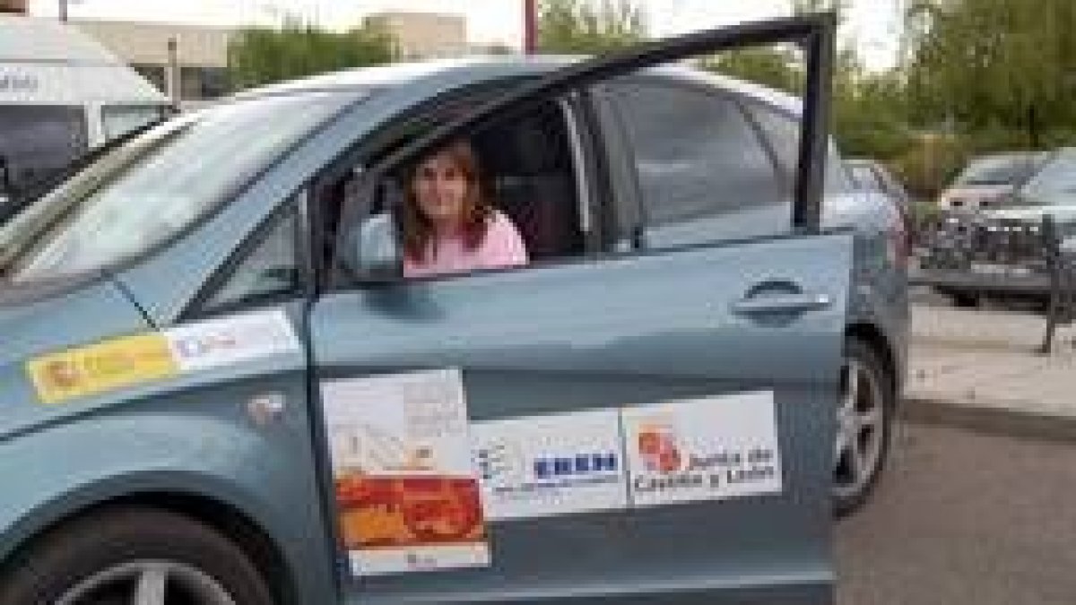 Una de las trabajadoras del Ayuntamiento de San Andrés que participó en el curso