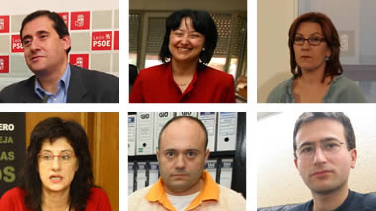 Fernández Cardo, Ángela Marqués, Ana da Silva, Teresa Gutiérrez, Javier Campos y David Martínez.