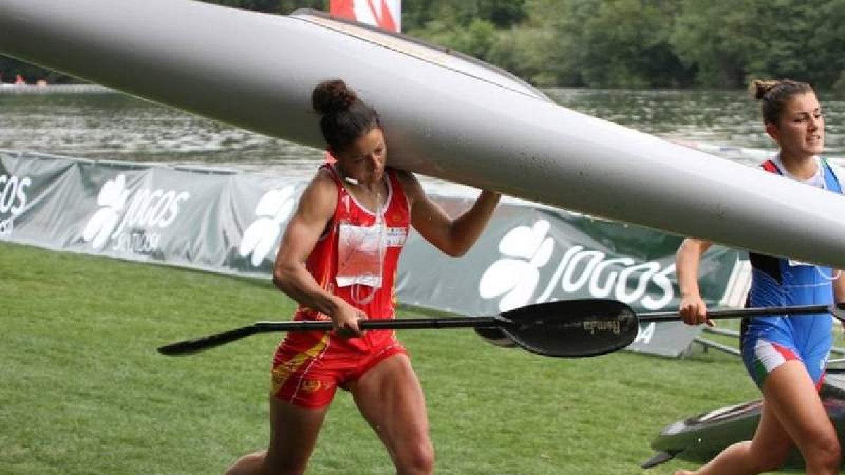 Raquel estuvo con las mejores en K2 aunque al final tuvo que conformarse con el quinto puesto.