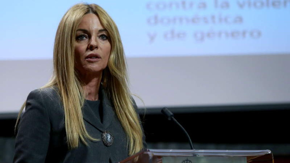 La presidenta del Observatorio contra la Violencia Doméstica y de Género, María Á. Carmona.