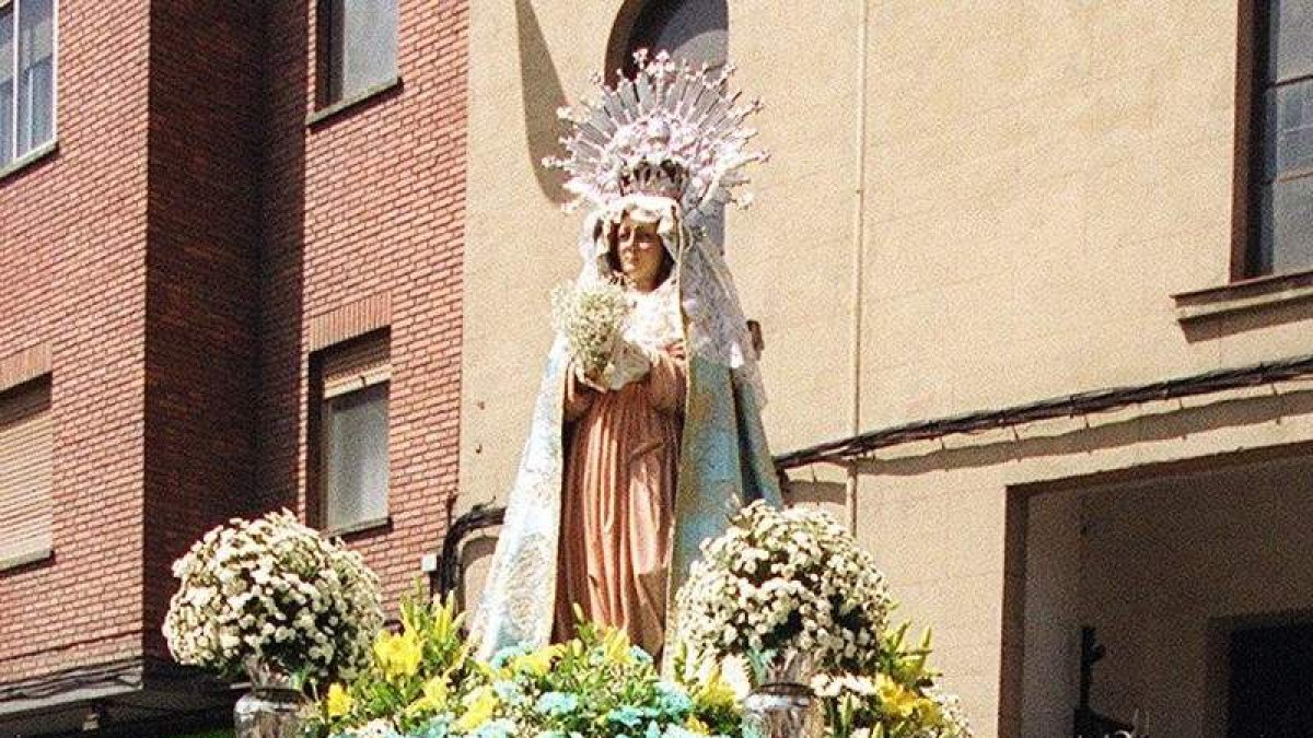 Imagen de archivo de la Virgen de la Alegría.