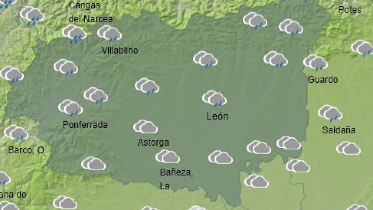 Previsión del tiempo para hoy, 23 de noviembre de 202. AEMET