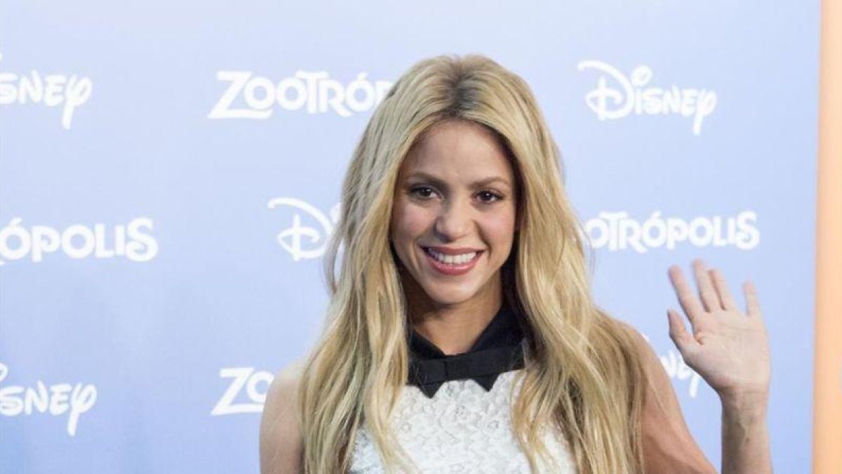 Una foto de archivo de Shakira.