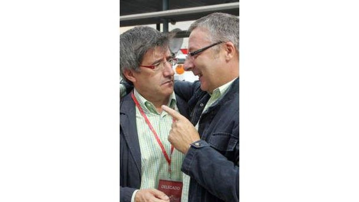 Francisco Fernández y José Blanco, en una foto de archivo.