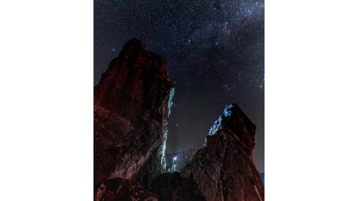 Noche en la Montaña Oriental leonesa.