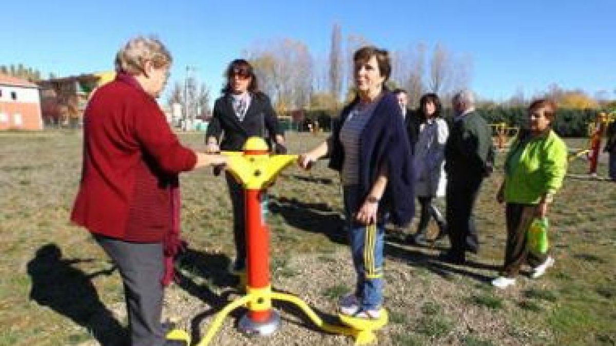 Las primeras usuarias ya disfrutaron de las instalaciones recién inauguradas.