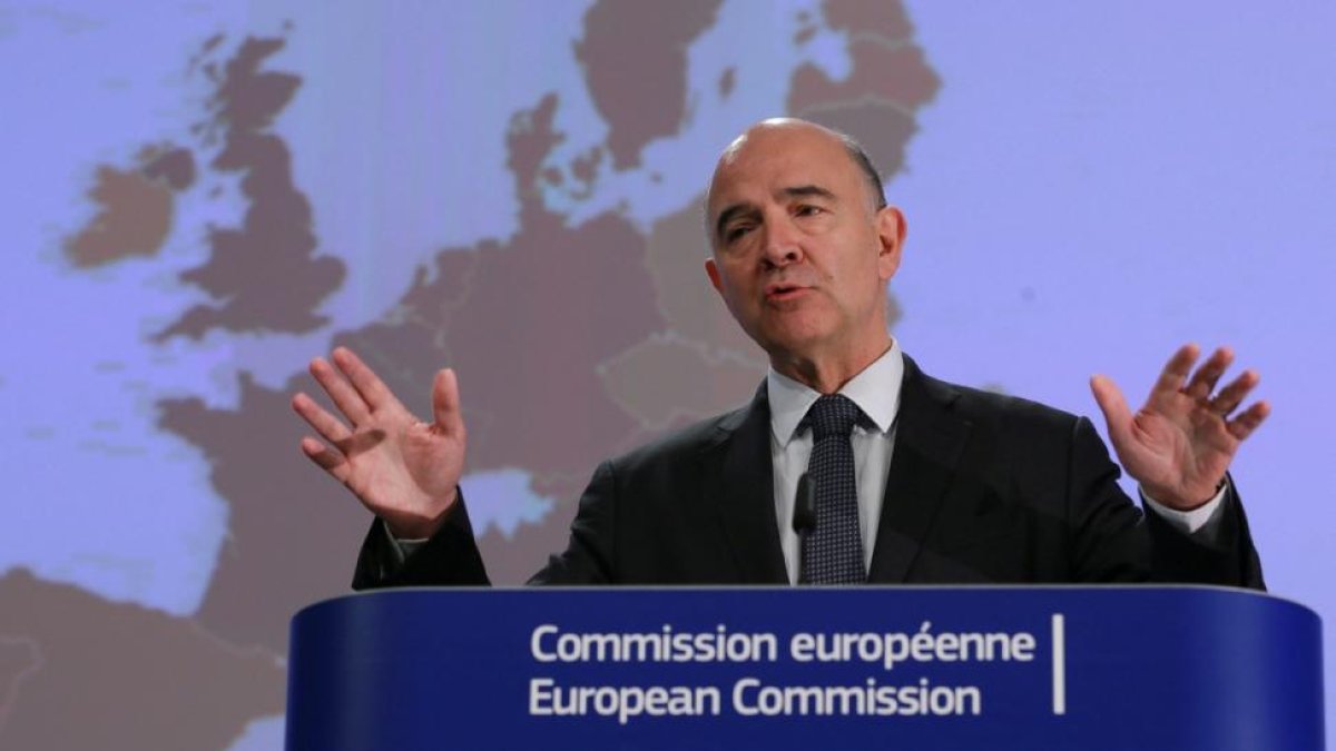 El comisario europeo de Asuntos Económicos y Financieros, Pierre Moscovici.