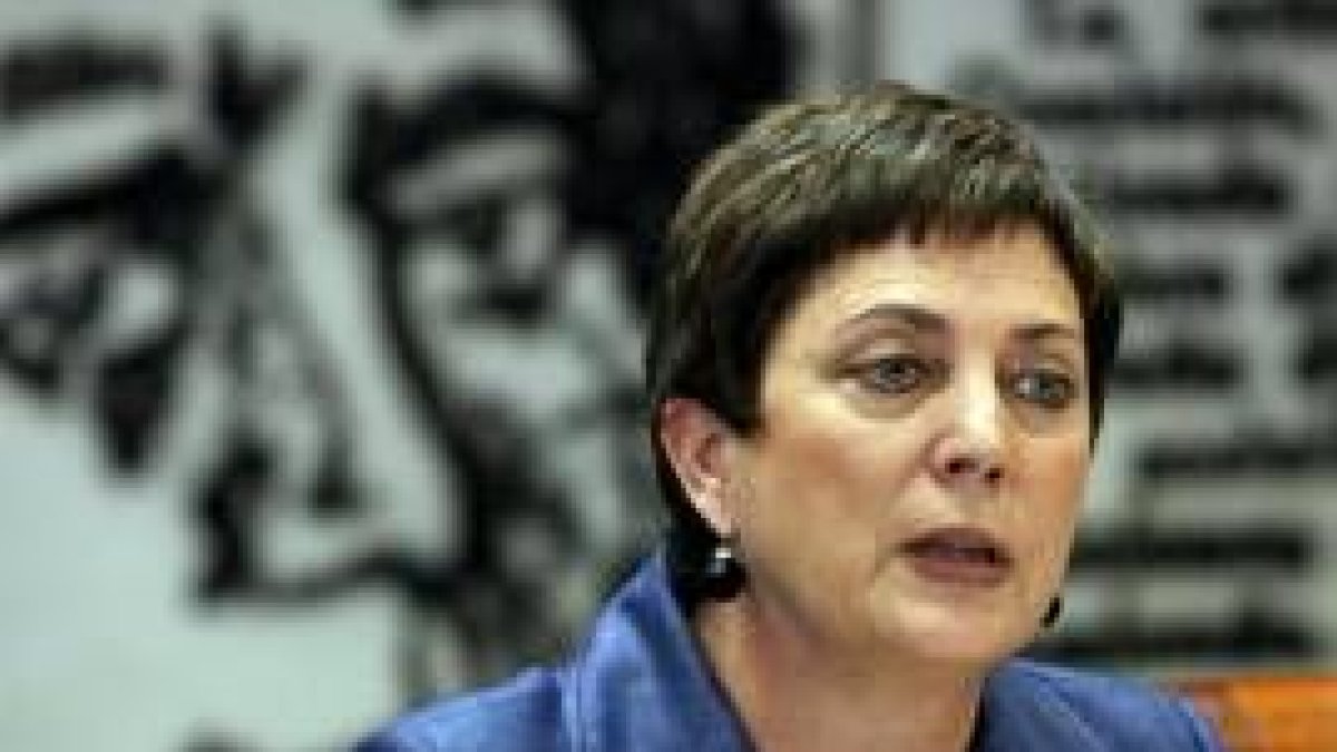 La directora general de Instituciones Penitenciarias, Mercedes Gallizo