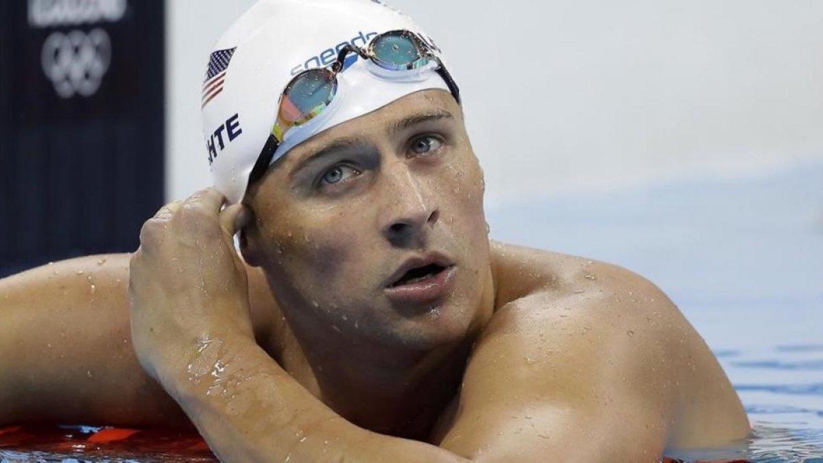 El nadador Ryan Lochte es fiel a Tinder.