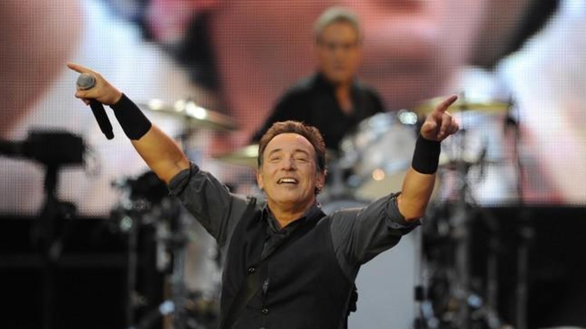 Bruce Springsteen, en un concierto en el 2013.