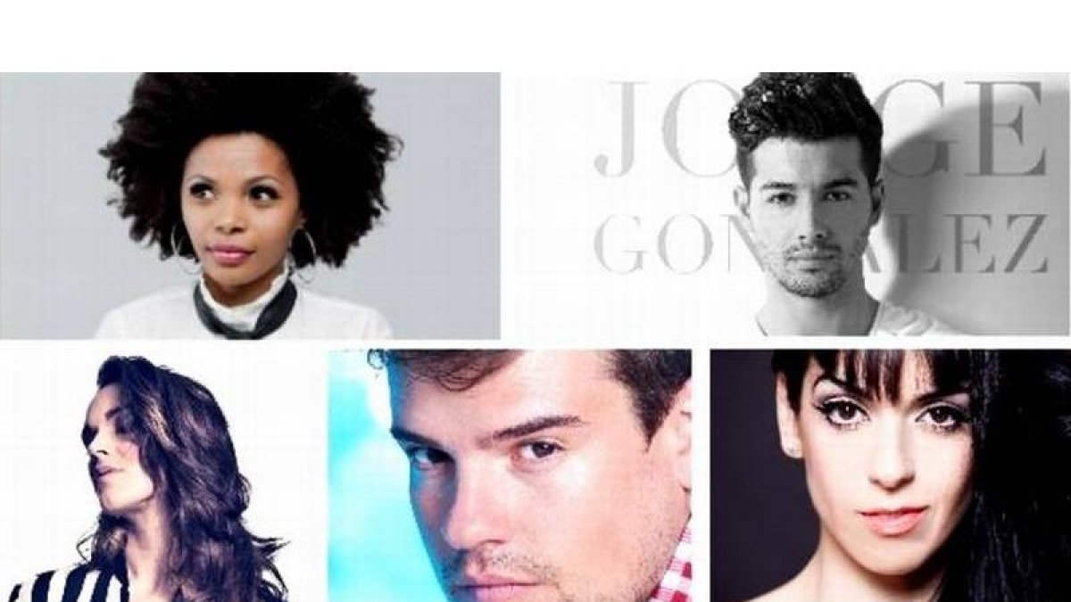 Los aspirantes de España para Eurovisión 2014.