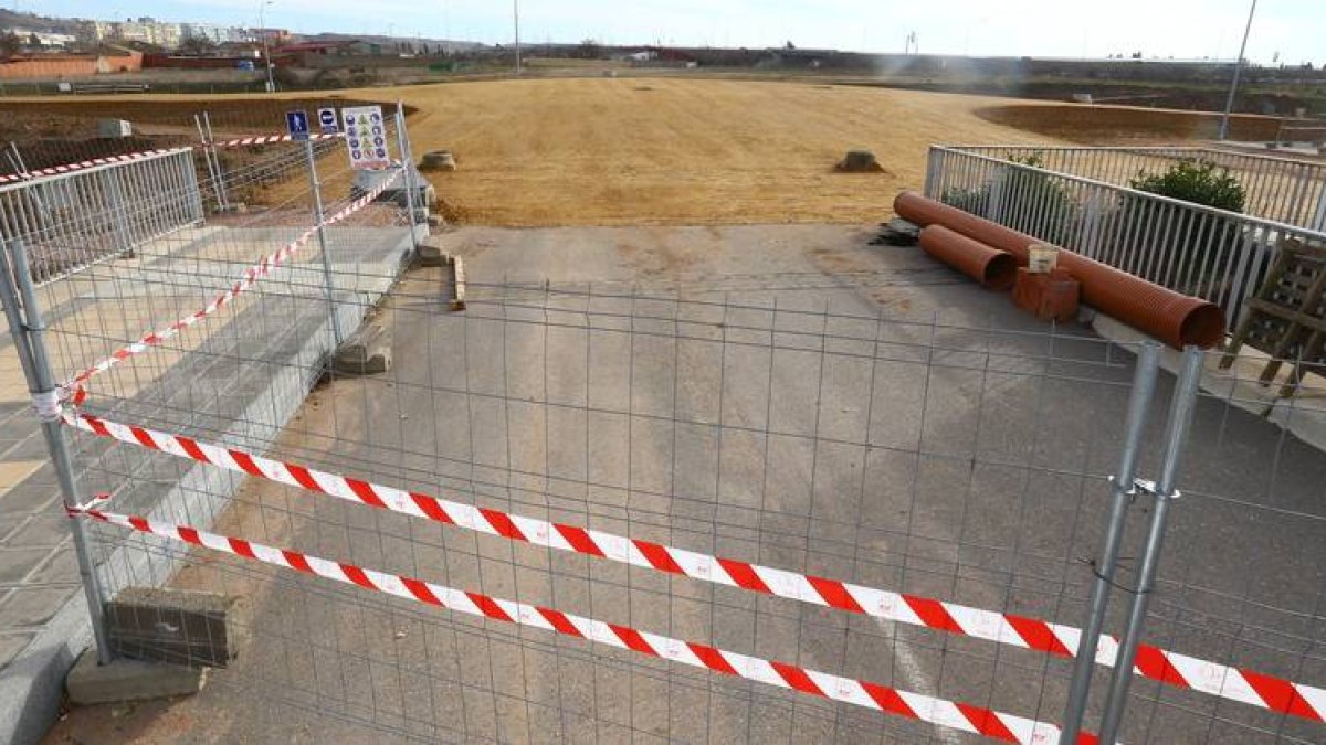 Las obras del puente de La Lastra
