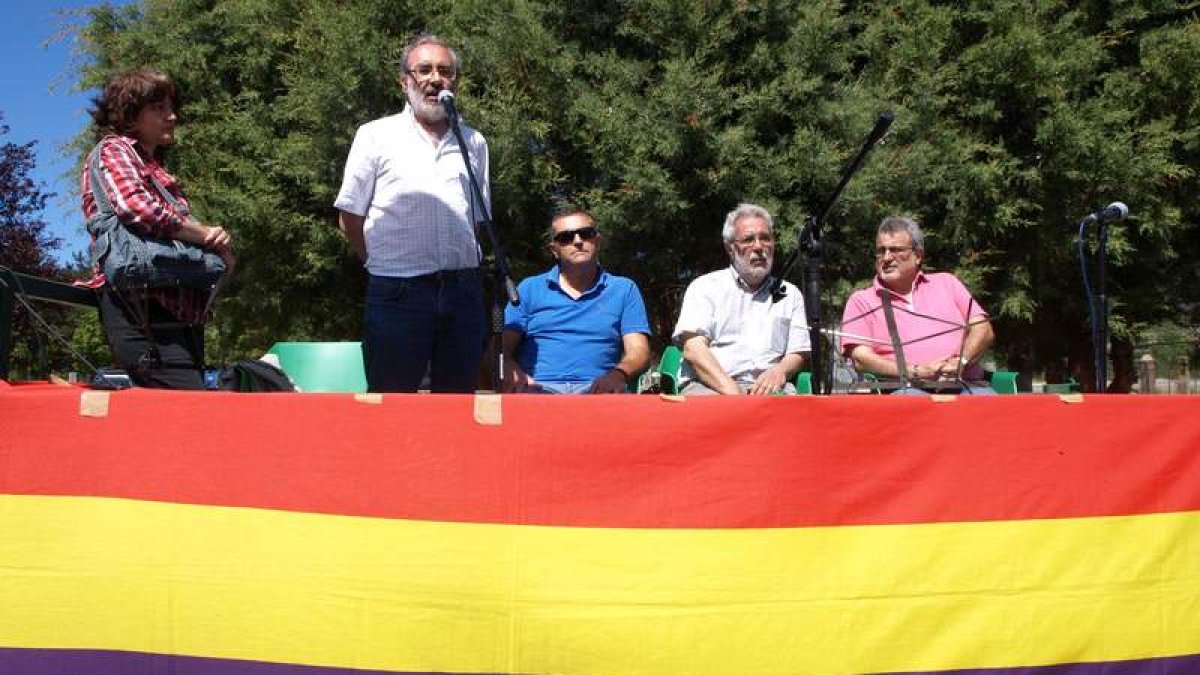 Aida del Campo, Francisco Erice, González Orviz, García Rubio y José Mª González.