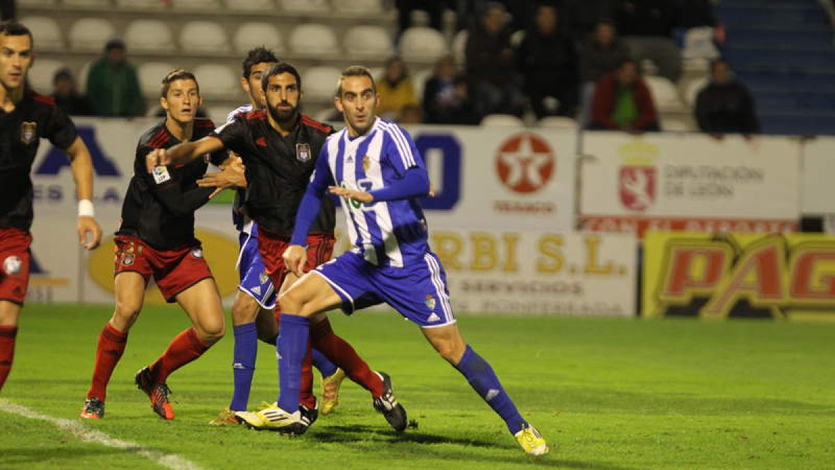 La Deportiva hizo ante el equipo onubense uno de sus mejores partidos de la pasada Liga