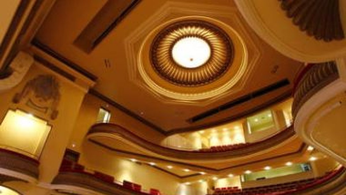 Los anfiteatros conservan la herradura del estilo italiano de los grandes teatros.
