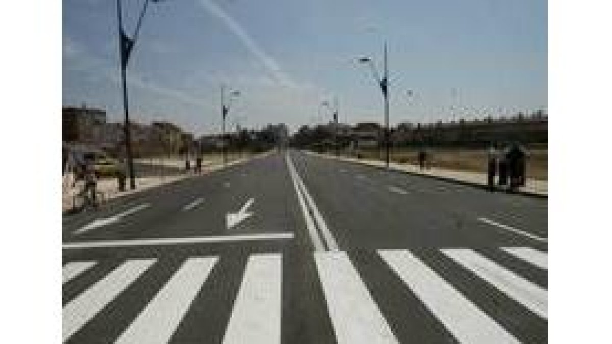 La calle Heriberto Ampudia sirve de penetración a la capital