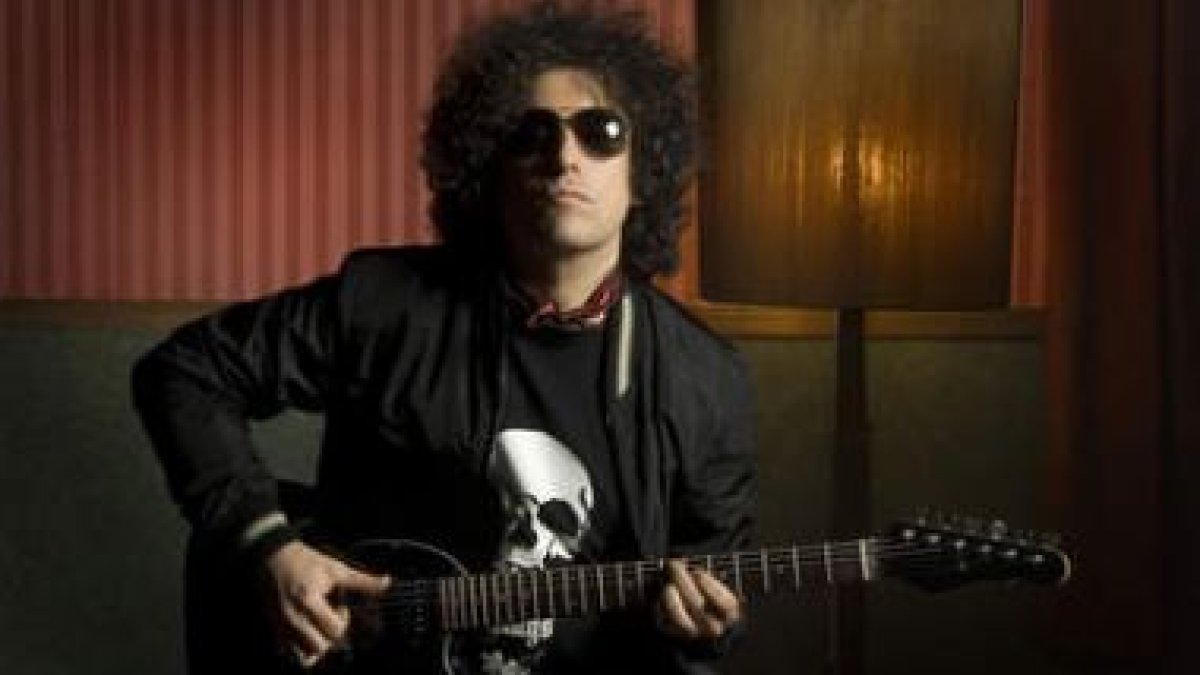 El cantautor argentino Andrés Calamaro, que actuará en el León Arena el 2 de octubre.