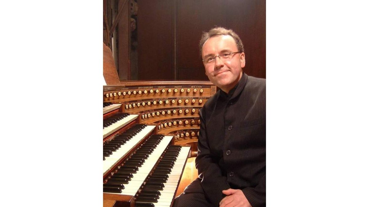 El organista David Briggs