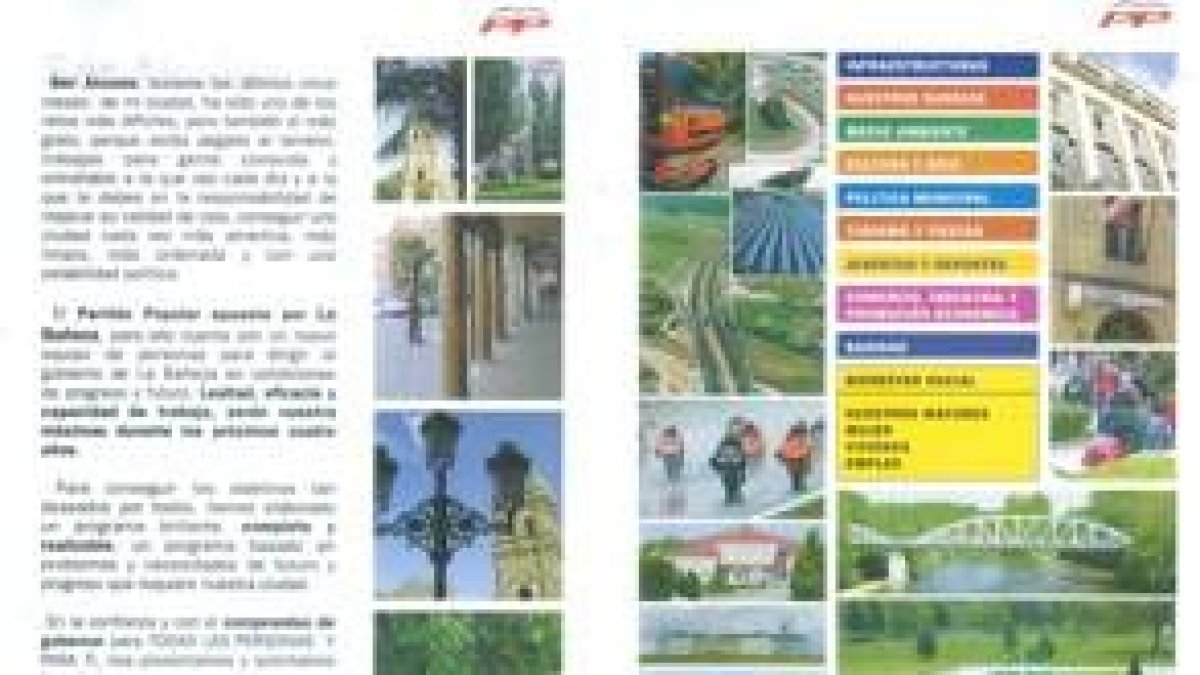 La farolas, el parque y el puente ya se reprodujeron en el 2003