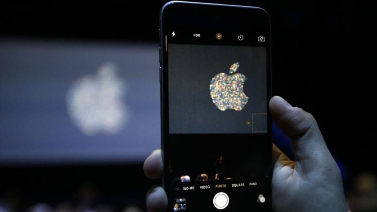 Imagen de la conferencia de desarrolladores de Apple en San Francisco.