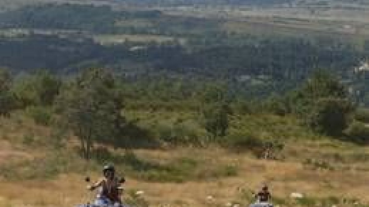 Los paseos en motos 4x4 ya son posibles en la montaña