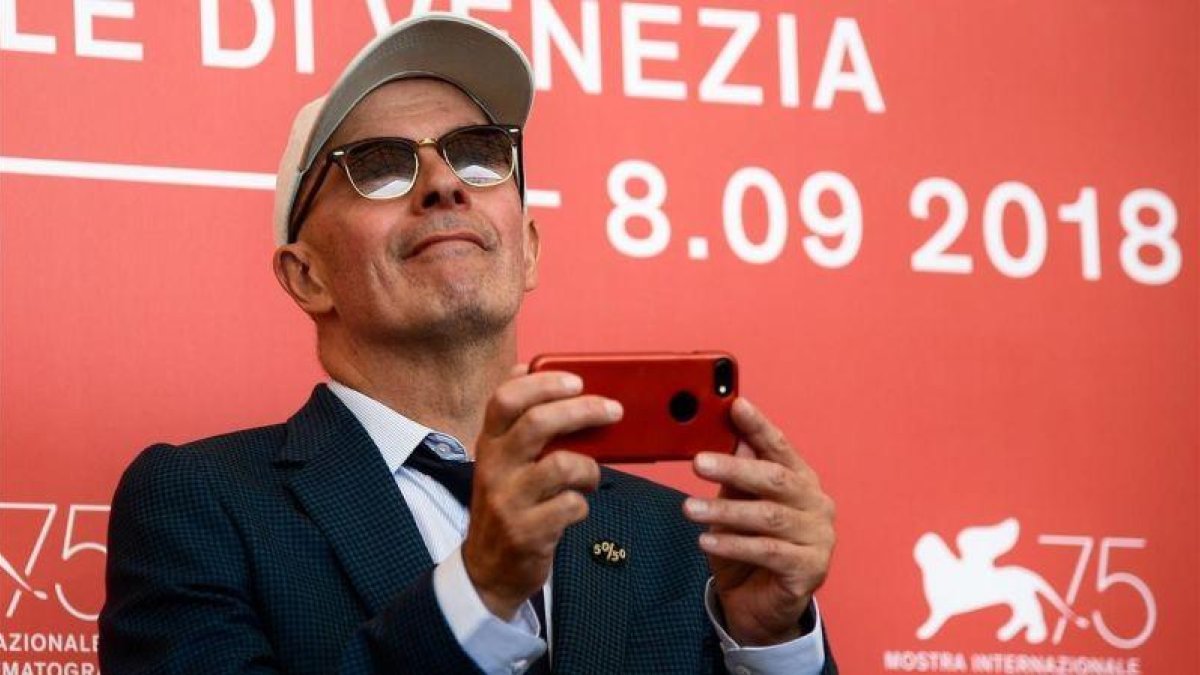 Jacques Audiard, en el Festival de Venecia presentando su última película, The Sisters Brothers.