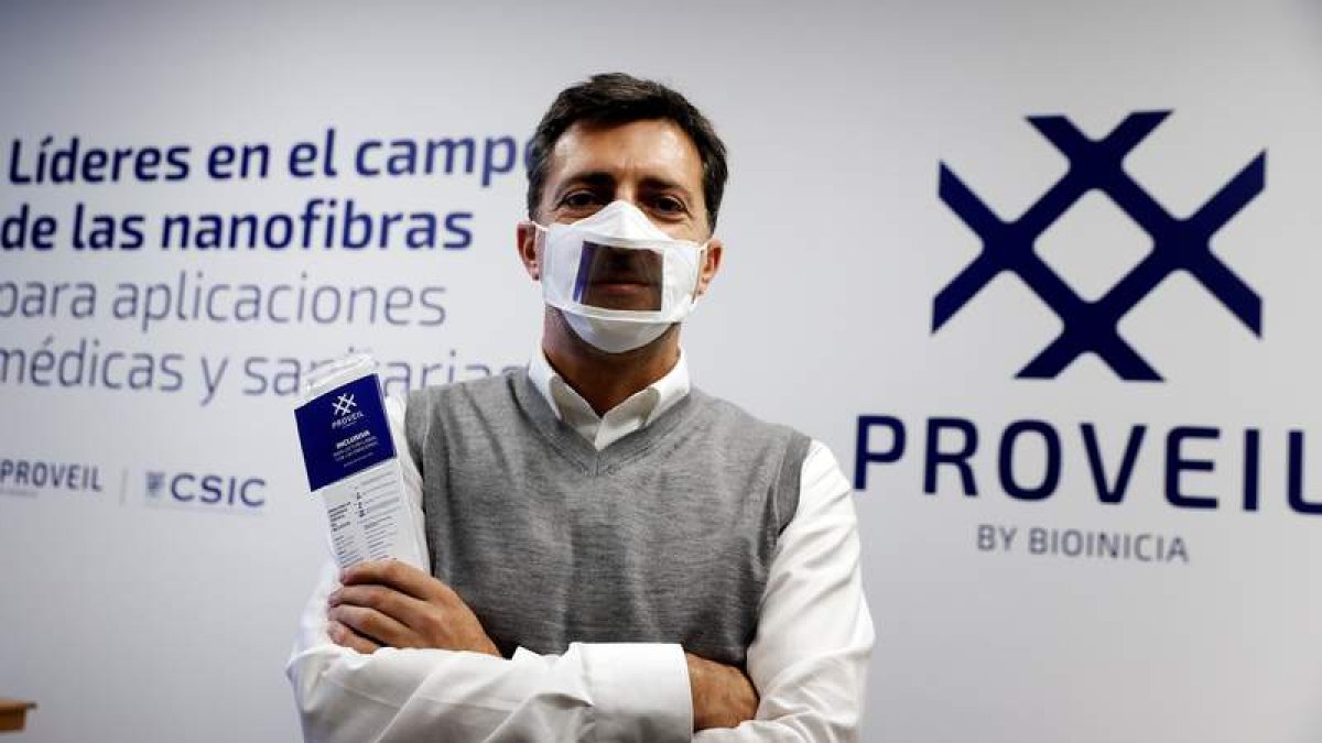 José María Lagarón, ayer en la presentación. EFE
