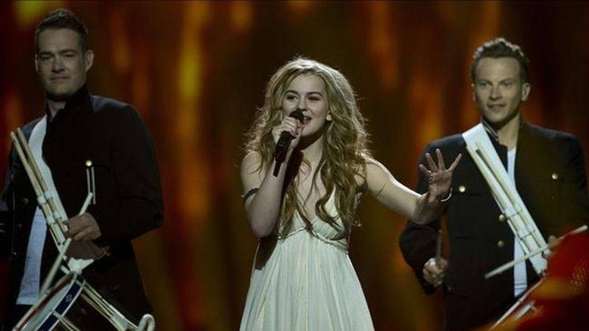 Emmelie de Forest, ganadora del último festival de Eurovisión.