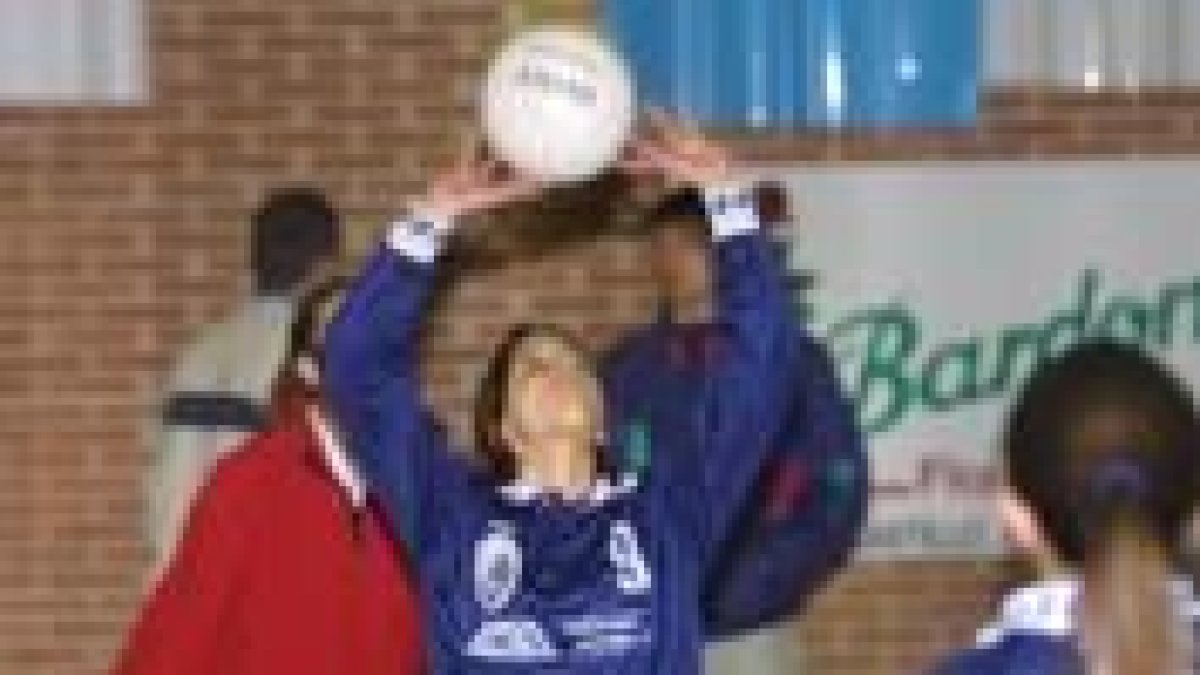 El equipo de voley femenino de La Asunción, en un torneo anterior