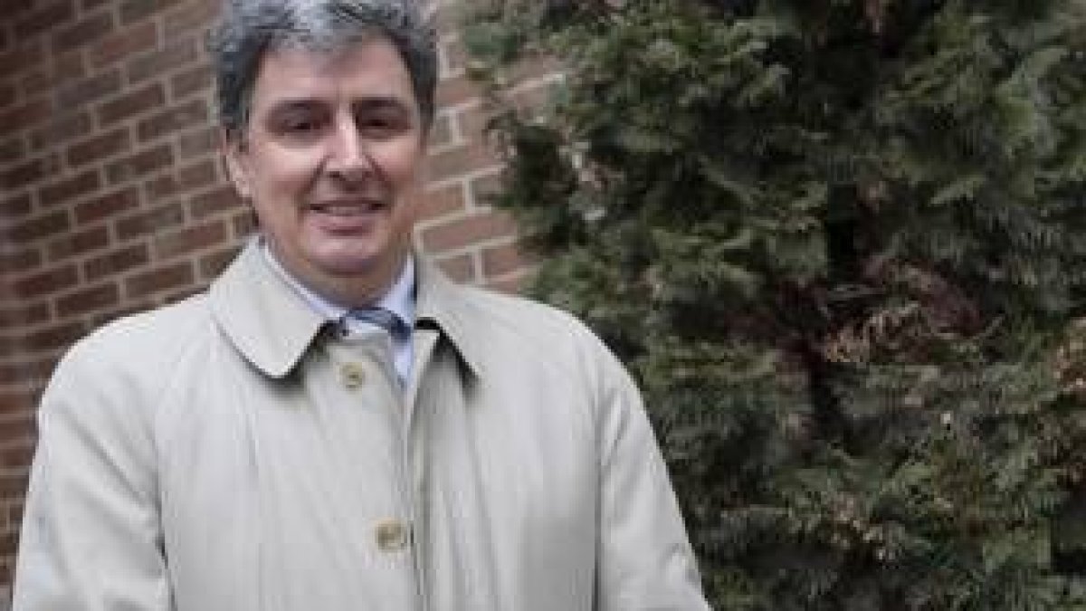 Graciliano Palomo, ayer en León, preside la Seiasa del Norte desde el verano del año 2004