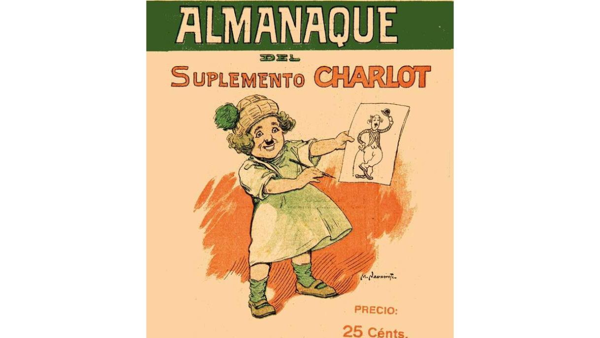 Un tebeo basado en el personaje de Charlot