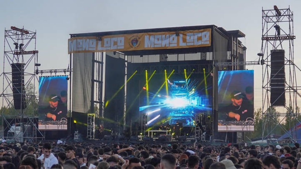 Un momento del Monoloco Fest, celebrado anoche. MIGUEL FB