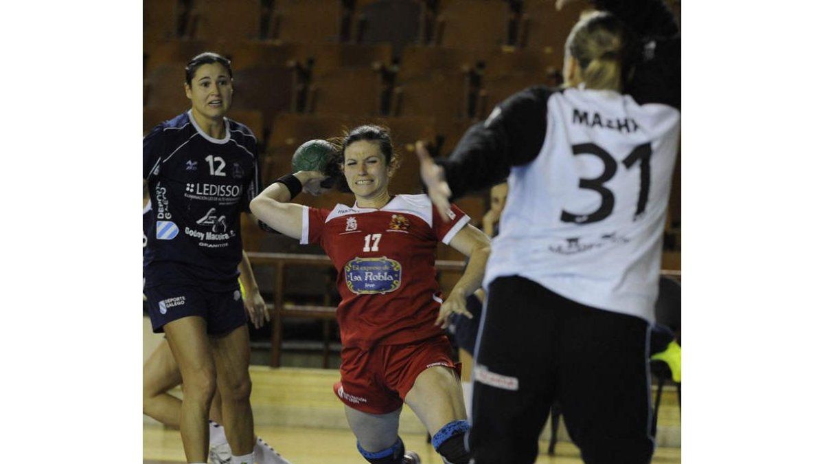 Sonia Rodríguez, jugadora del Cleba.