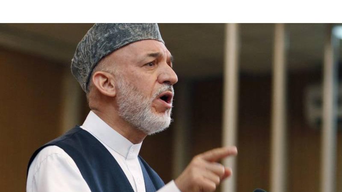 Hamid Karzai.