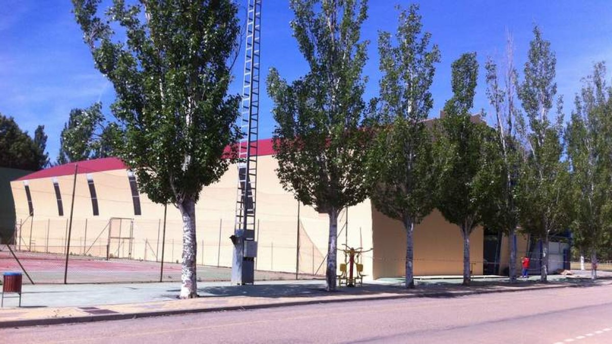 Las obras avanzan en la edificación, que está prácticamente terminada.