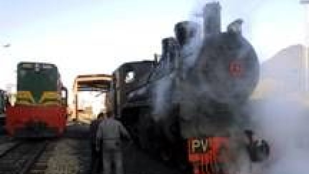 Una de las locomotoras de vapor que podría usarse en la ruta