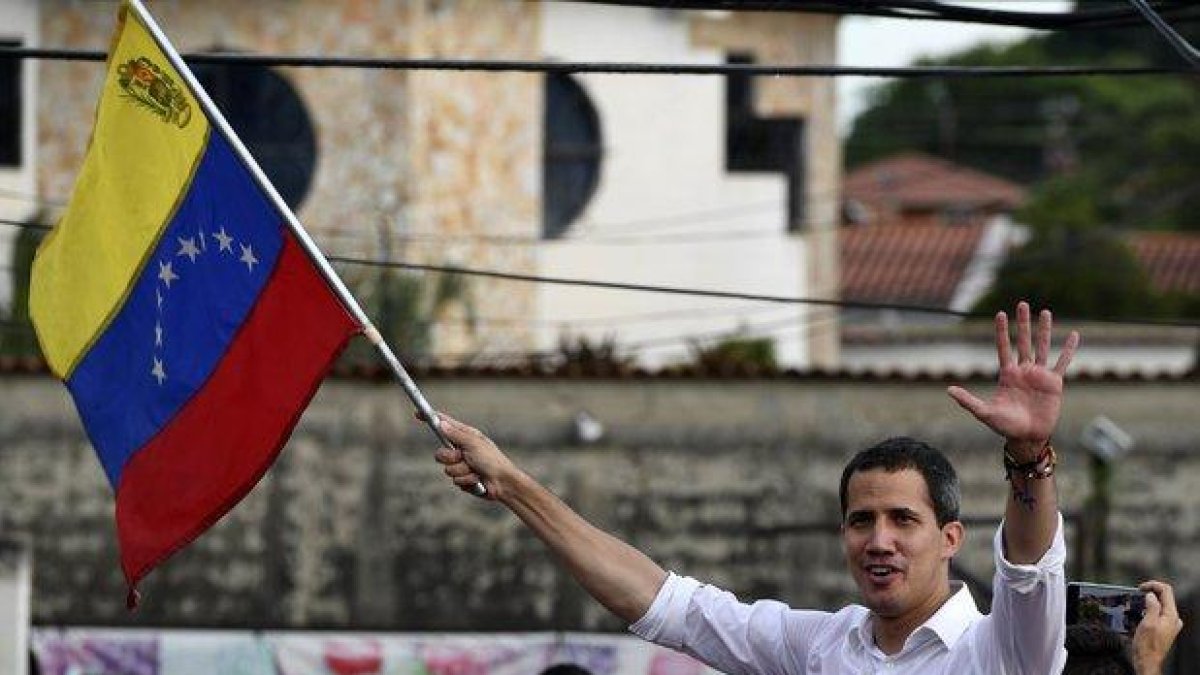 Juan Guaidó, autoproclamado presidente interino de Venezuela.