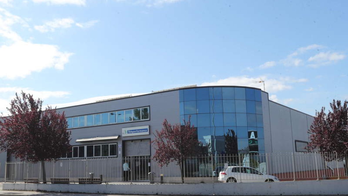 Instalaciones de Teleperformance en Ponferrada, en una imagen reciente. ANA F. BARREDO