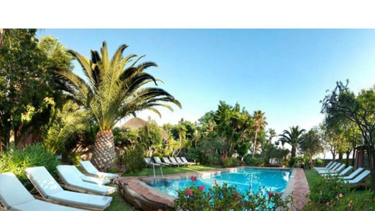 Imagen de la web del hotel 100% Fun de Tarifa.