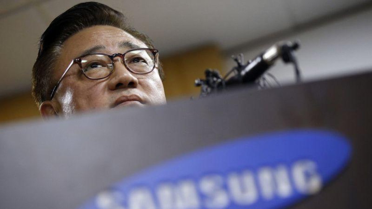 Koh Dong-jin, presidente del negocio de móviles Samsung Electronics.