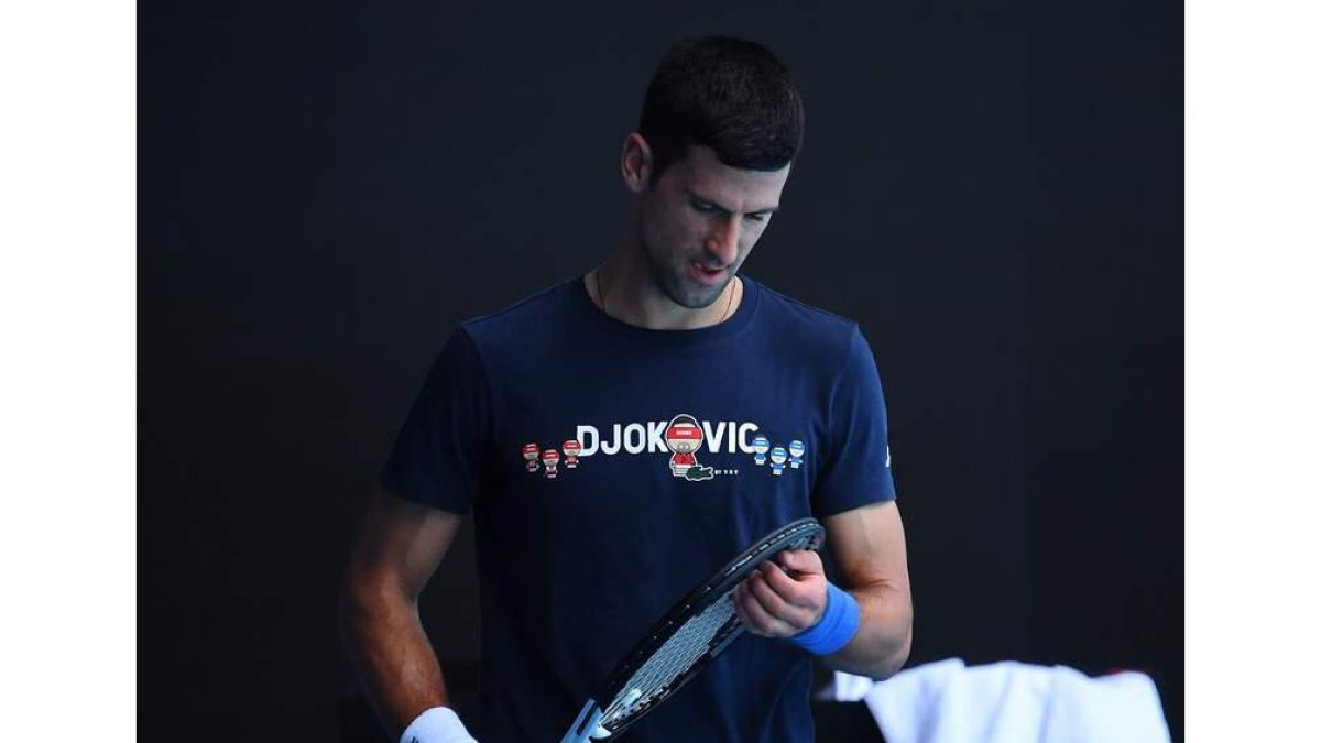 Djokovic insiste en que no se vacunará contra la covid. JAMES ROSS