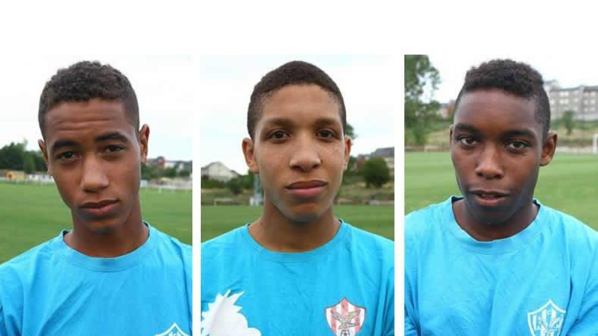 Daivis, Ivanildo y Océano.