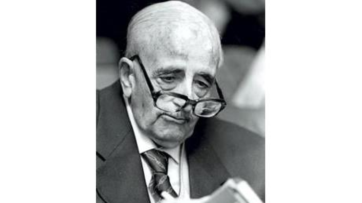Luis Alonso Luengo era el último miembro vivo de la que Gerardo Diego llamó Escuela de Astorga