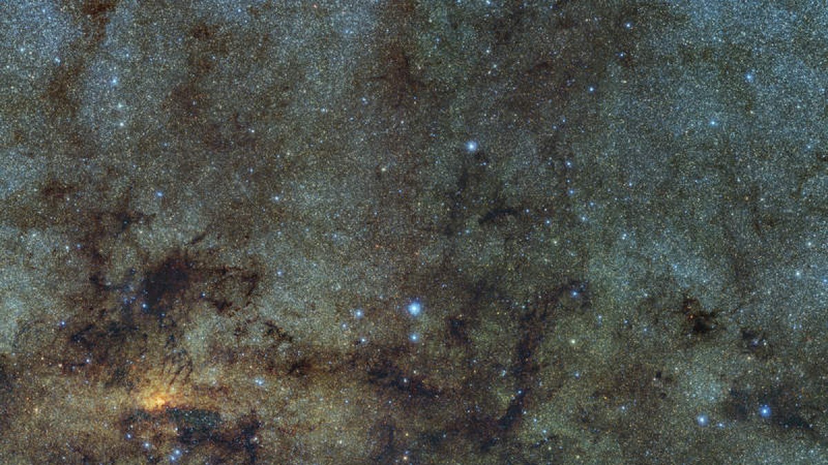 Imagen de la Vía Láctea facilitada por el Observatorio Europeo Astral. EFE