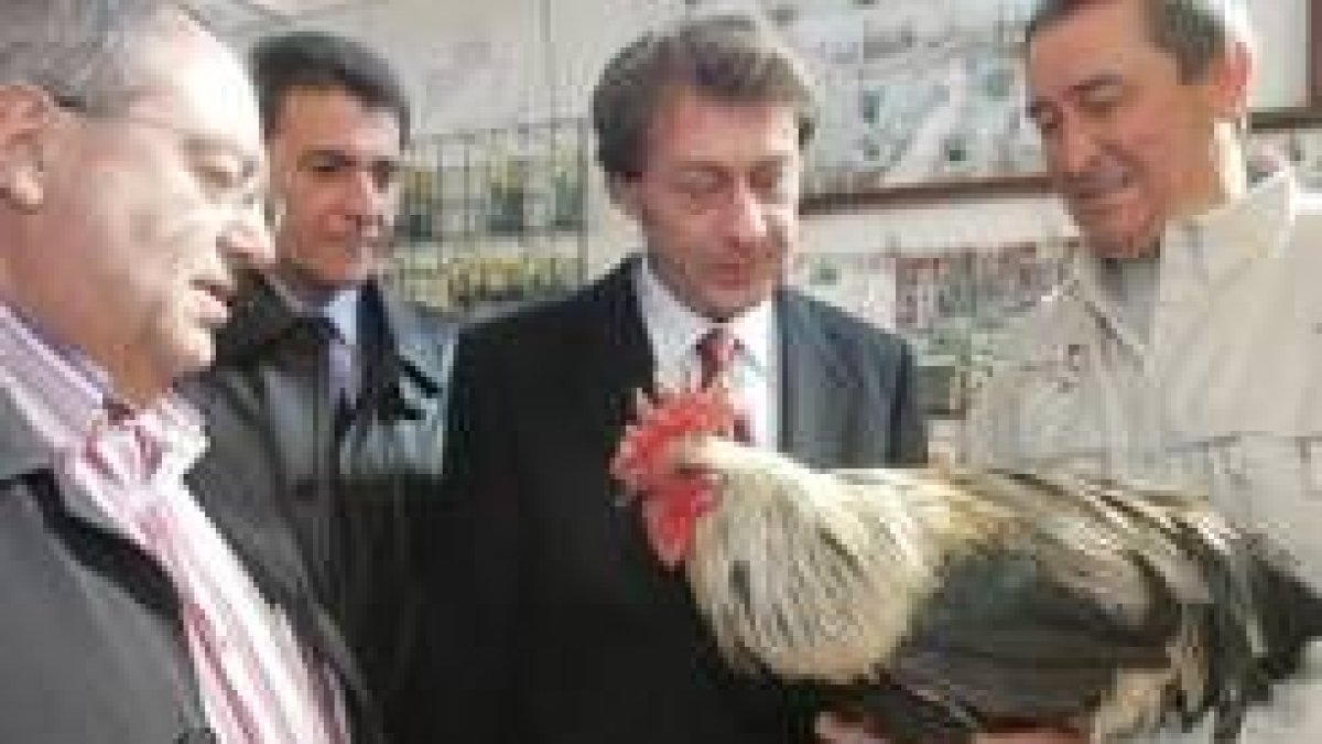 Cipriano Elías Martínez, Reyero y García-Prieto junto a un criador