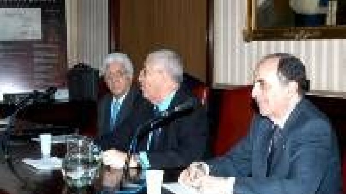 Un momento de la conferencia filatélica