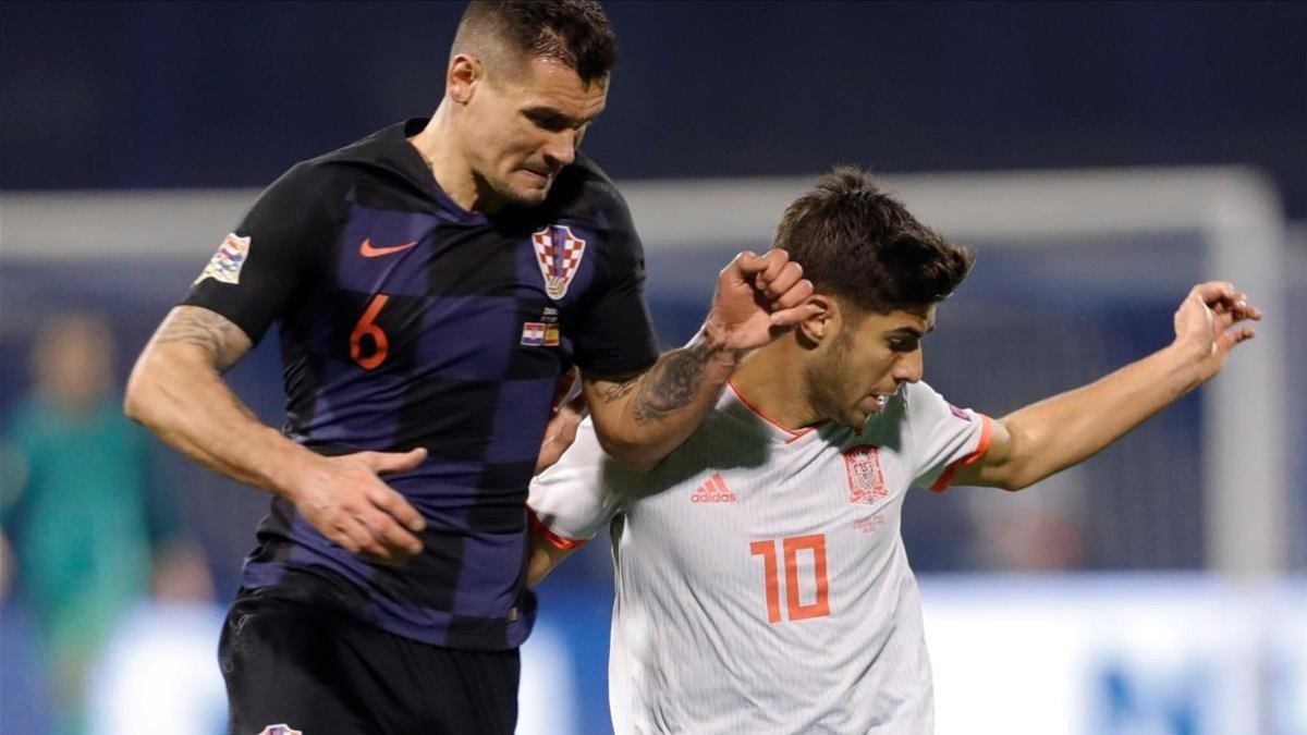 Dejan Lovren se burló de Sergio Ramos luego del encuentro entre Croacia y España.